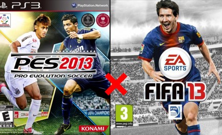 PES 2013 ou FIFA13, qual o melhor?